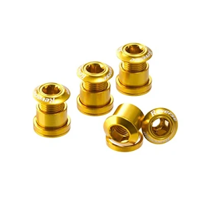 Abbildung von Reverse Kettenblattschrauben 4er Set Aluminium Gold