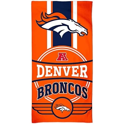 Abbildung von Wincraft NFL Badetuch Denver Broncos Logo Beach Towel Handtuch Strandtuch 150x75cm