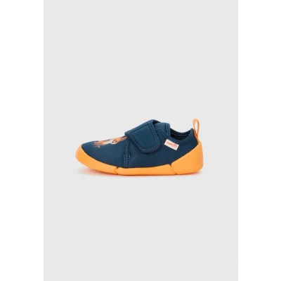 Abbildung von Superfit Venti Unisex Hausschuh für Kinder, Größe: 27, Blau/orange Schuhe