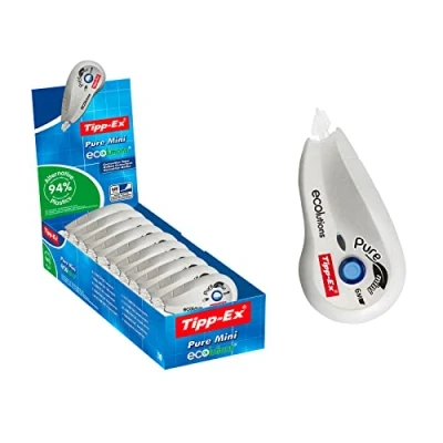 Abbildung von Tipp Ex 918466 Korrekturroller ECOlutions Pure Mini, 6 m x 5 mm, Displaybox à 10 Stück
