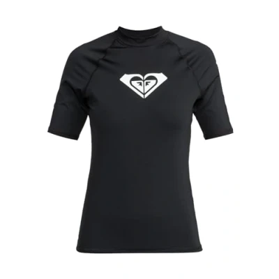 Abbildung von Roxy Whole Hearted SS Bikinitop, Damen, Größe: XXL, Anthracite