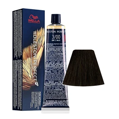 Abbildung von Wella Professionals Koleston Perfect Me+ Pure Naturals 60 ml 3/00 Dunkelbraun Natur Intensiv