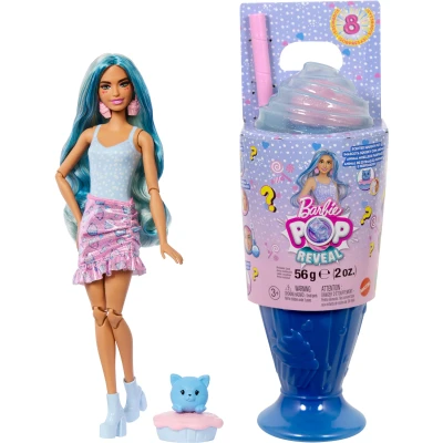 Abbildung von Barbie Anziehpuppe »Pop! Reveal Treats Serie blaue Puppe«