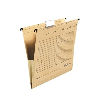 Abbildung von Herlitz UniReg 10843373 Hängemappen mit Falten, 25er Pack, braun