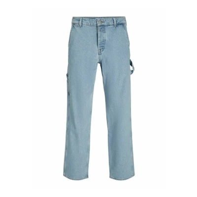 Abbildung von Jack &amp; Jones Jjieddie Jjutility Jeans Relaxed Fit Blue denim, Herren, Größe: 27x34, denim
