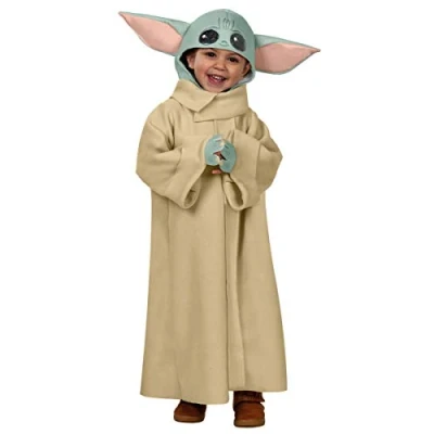 Abbildung von Rubie&#039;s Offizielles Kostüm Yoda, für Kinder, Größe S, 4 6 Jahre, Beige
