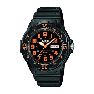 Abbildung von Casio HerrenArmbanduhr Analog Quarz Harz MRW 200H 4BVEF