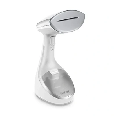 Abbildung von Tefal Dampfbürste DT9130 Access Steam Care 1600 W 6 Zubehörteile inklusive 200 ml Wassertank 3 Dampfstufen Weiß/ Silber