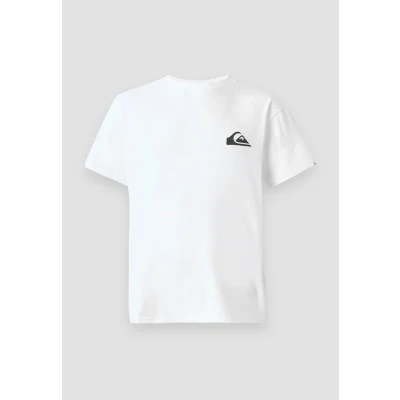 Abbildung von Quiksilver MINI LOGO Unisex Tshirt basic, Größe: Small, White