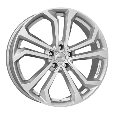 Abbildung von DEZENT 5 loch 18Zoll 112mm Alufelge TA silver Brillantsilber lackiert TTAF8SA51E Felge