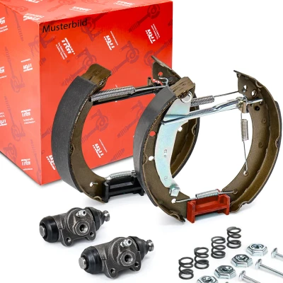 Abbildung von TRW Superkit GSK1228 Bremsensatz, Trommelbremse mit Radbremszylinder CITROËN: C3 I Hatchback, PEUGEOT: 1007 Hatchback