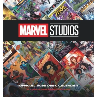 Abbildung von Marvel Postkartenkalender 2025: Perfektes Geschenk für Filmfans: Der Monats Tischkalender zum Aufstellen oder Aufhängen mit Postkarten Sammeln und Verschicken. Filmposter den Schreibtisch
