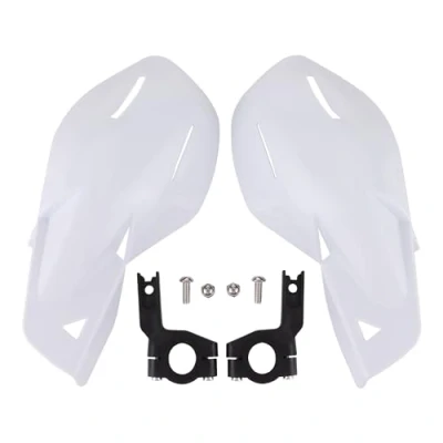 Abbildung von GOOFIT 7/8&quot; Lenker Handschutz Protektor Gruppe Ersatz für Motocross Motorrad Off Road Pitbike Dirtbike ATV Weiß