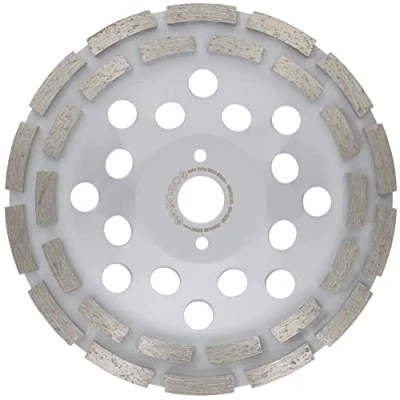 Abbildung von PRODIAMANT Premium Diamant Schleiftopf 180mm Beton universal 180 mm x 22,2 Schleifscheibe doppelreihig Bauhöhe 26