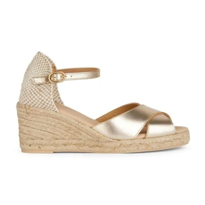 Abbildung von Geox D Gelsa Espadrille, Damen, Größe: 41, Light gold Schuhe