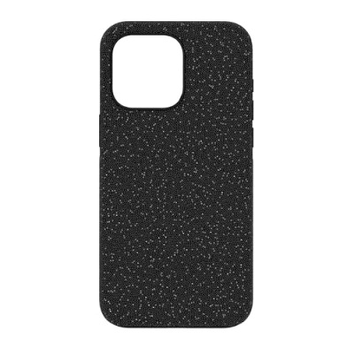 Abbildung von Swarovski Color GRADIENT, Iphone 15 PRO MAX, GOLD TONE Handyhülle, Damen, Größe: One Size, Black