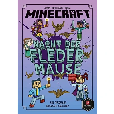 Abbildung von Minecraft, Nacht der Fledermäuse: Ein offizielles Minecraft Abenteuer (Minecraft Erste Leseabenteuer, Band 2)