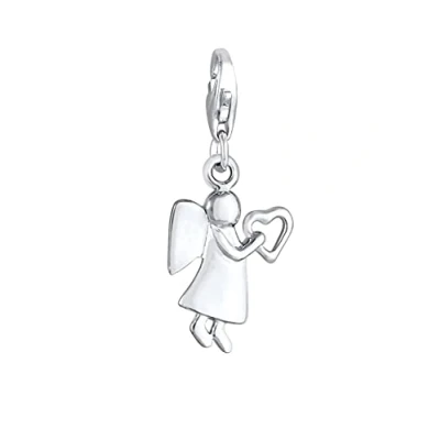 Abbildung von Elli Charm CharmDamen Anhänger Schutzengel Herz Himmel in 925 Sterling Silber
