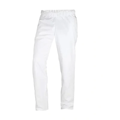 Abbildung von BP 1645 485 21 XLs Unisex Hose, mit Gummizug in der Taille, 215,00 g/m² Stoffmischung, weiß ,XLs