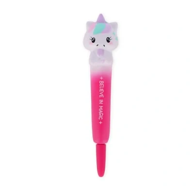 Abbildung von LEGAMI, Anti Stress Gelstift Squeezies, Schreibwaren zum Entspannen, Konzentration, Stress, super weich, schwarze Tinte, Durchmesser der Spitze 1 mm, Thema Einhorn