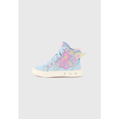 Abbildung von Geox Skylin Sneaker high Light avio/multicoloured für Kinder, Größe: 29, avio/multi/coloured Schuhe