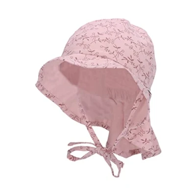 Abbildung von Sterntaler Baby Mädchen Hut Sonnenhut Zweige Hut, Kopfbedeckung Sommer, Sommerhut aus Baumwolle zartrosa, 47