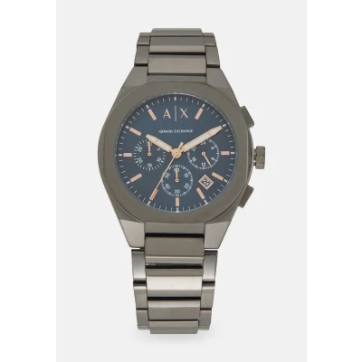 Abbildung von Armani Exchange Rafael Chronograph, Herren, Größe: One Size, Gunmetal