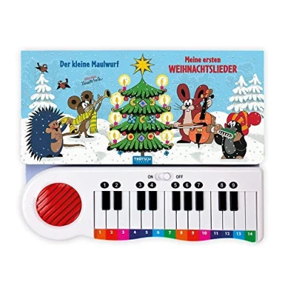 Abbildung von Trötsch Der kleine Maulwurf Klavierbuch Meine ersten Weihnachtslieder: Beschäftigungsbuch Soundbuch Liederbuch