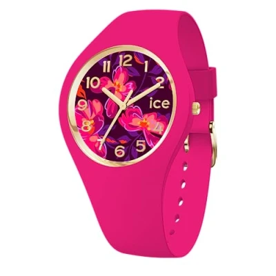 Abbildung von Ice Watch Flower Uhr, Damen, Größe: Small, Fuschia blossom s