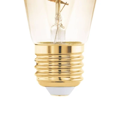 Abbildung von Eglo 110193 LED Filament Leuchtmittel E27 Decorative Spirale amber L:10cm Ø:4.8cm dimmbar 2000K