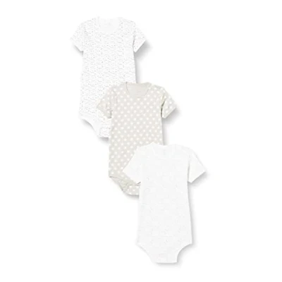 Abbildung von Care Baby Body Kurzarm, 3er Pack Light grey (142), 86