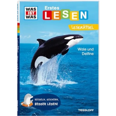 Abbildung von WAS IST Erstes Lesen. Leserätsel Wale und Delfine