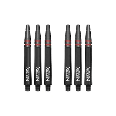 Abbildung von RED DRAGON Nitro Xfire Mittel Dartschäfte (Wellen) 2 Sätze pro Packung (insgesamt 6 Stiele)