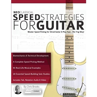 Abbildung von Neoclassical Speed Strategies for Guitar: Master Picking Shred Guitar &amp; Play Fast The Yng Way! (Learn Rock Technique)