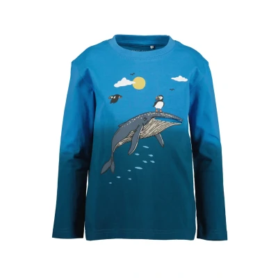 Abbildung von Blue Seven Iceland Langarmshirt für Kinder, Größe: 122, Türkis
