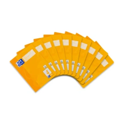 Abbildung von Oxford Schulheft A5, 32 Blatt, Lineatur 4, liniert, 10 Stück
