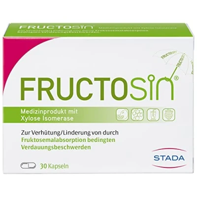 Abbildung von FRUCTOsin STADA Medizinprodukt bei Fructosemalabsorption zur Linderung von durch Fruktosemalabsorption bedingten Verdauungsbeschwerden 1 x 30 Kapseln
