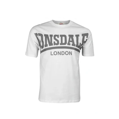 Abbildung von Lonsdale Normale YORK Tshirt print, Herren, Größe: Large, White
