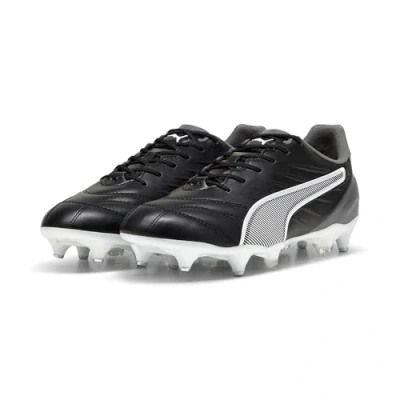 Abbildung von Puma KING PRO MXSG Fußballschuh Stollen, Herren, Größe: 42.5, Black/white/cool dark gray Schuhe