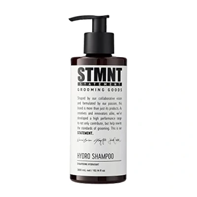 Abbildung von STMNT STATEMENT GROOMING GOODS Hydro Shampoo 300ml Spendet Feuchtigkeit Stärkt das Haar Frei von Sulfaten (SLS**) und Silikonölen vegan &amp; PETA zertifiziert