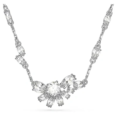 Abbildung von Swarovski GEMA Pendant Halskette silvercoloured, Damen, Größe: One Size, Silver coloured
