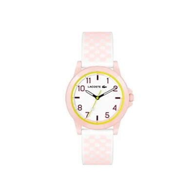 Abbildung von Lacoste Rider Uhr für Kinder, Größe: One Size, pink weiss weiß
