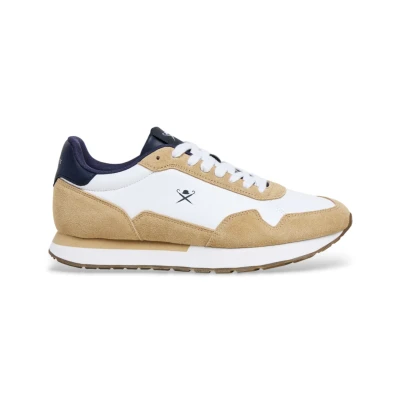 Abbildung von Hackett London Vector Plain Sneaker low, Herren, Größe: 45, Sand beige Schuhe