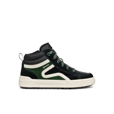 Abbildung von Geox Weemble BOY Sneaker high für Kinder, Größe: 30, Black/forest Schuhe