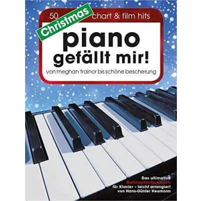 Abbildung von Christmas Piano gefällt mir! (Buch &amp; CD): Songbook, CD für Klavier: 50 Chart Film Hits von Meghan Trainor bis Schöne Bescherung. Das ultimative ... Klavier in Spiralbindung mit MP3