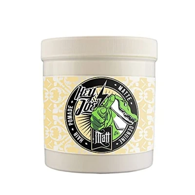 Abbildung von HEY JOE! Genuine Haar Pomade Herren Matt 1000 g Haarpomade Männer mit Mattem Finish und Starkem Halt Professionelle Haarstyling Produkte