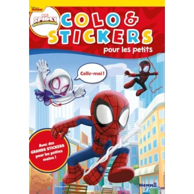 Abbildung von Marvel Spidey et ses amis extraordinaires Colo &amp; stickers pour les petits Avec des grands petites mains !: