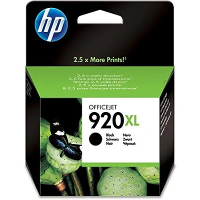 Abbildung von HP 920XL Schwarz Original Druckerpatrone mit hoher Reichweite für Officejet 7500A, 7000, 6000, 6500, 6500A, 6500A