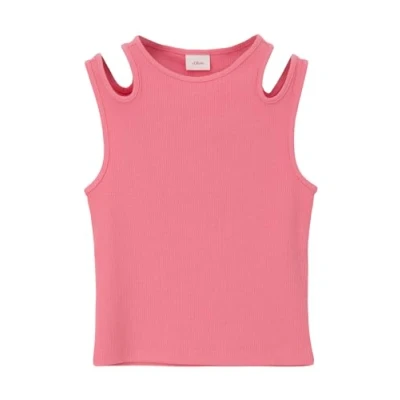 Abbildung von s.Oliver MIT Schulter CUT OUT Top für Kinder, Größe: 164, Rosa