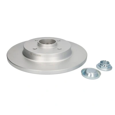 Abbildung von DELPHI BG9053RSC Bremsscheibe 268 12 4 voll beschichtet unbehandelt mit Radlager, ABS Sensorring PEUGEOT: 3008 I, 308 I SW, 5008